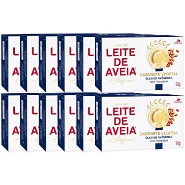 Imagem de CAIXA COM 12UN Sabonete Vegetal Leite de Aveia Óleo Amêndoas 90G Davene