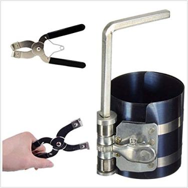 Imagem de Plum Garden Kit de remoção de anel de pistão removedor de alicate de catraca ferramenta de motor expansor