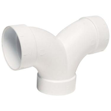 Imagem de Airvac VM105 90 graus 3-Way T Shape PVC Fittings