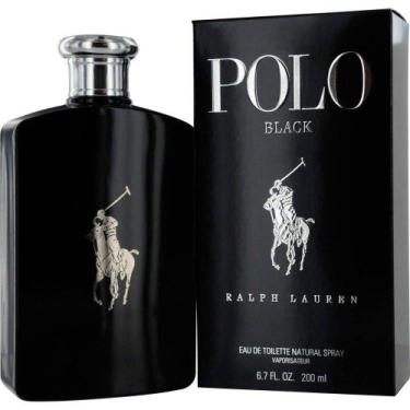 Imagem de Perfume Polo Black Ralph Lauren Masculino Eau De Toilette 200ml - Polo