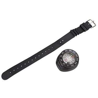 Imagem de Bússola De Pulso De Mergulho TEUOPIOE, Bússola De Visão Noturna à Prova D'água Para Mergulho, Acampamento, Caiaque E Esportes Ao Ar Livre