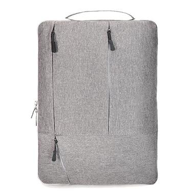 Imagem de ZAFIN - Capa Para Notebook 15.6 Tipo Case Com Alça De Mão E Bolso Macbook Dell Lenovo Acer (Cinza)