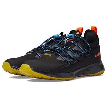 Imagem de adidas Tênis de caminhada masculino Terrex Voyager 21, Núcleo preto/cinza cinco/laranja impacto, 7