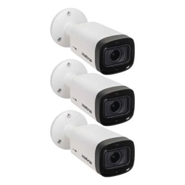 Imagem de Kit 3 Câmeras Intelbras Varifocal Multi Hd Vhd 3150 Vf G7 Ip67 Visão Noturna 50m Proteção Ip67