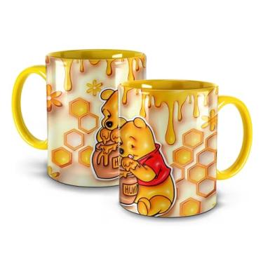 Imagem de Genérico, Canenca Alça e Inter/Amarela ursinho Pooh Adora Mel
