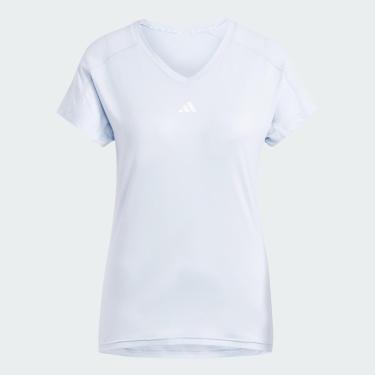 Imagem de Camiseta Adidas Gola V Aeroready Train Essentials Minimal Branding Feminina-Feminino