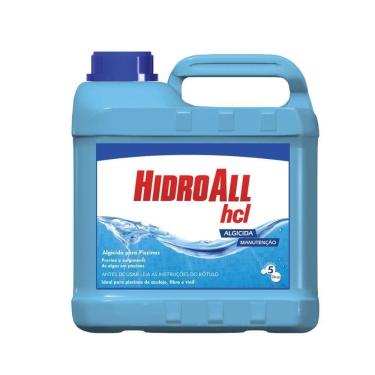Imagem de Algicida De Manutenção Hcl - Hidroall 5l