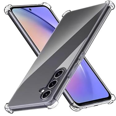 Imagem de Capa Capinha Com Bordas Anti Impacto Para Galaxy A54 Tela de 6,4 Polegadas (Bluepink)