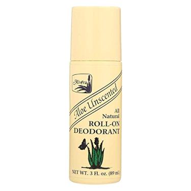 Imagem de Alvera Desodorante Roll-On Natural, Aloe Sem Perfume, 3 Oz, Pacote De 3 3 Onças (Pacote De 3)