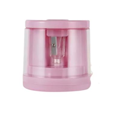 Imagem de Apontador Elétrico a pilha, apontador de lápis, estudante, infantil, escritorio, professora, aluno - TYDA (ROSA)