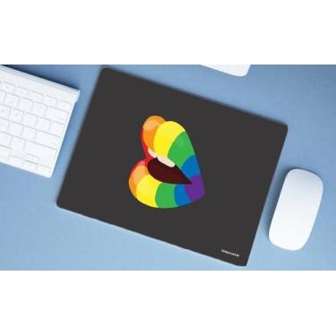 Imagem de Mouse Pad Emborrachado Personalizado Coleção Estampas LGBTQIA+, 40 x 3