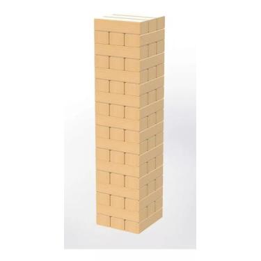 Imagem de Torre Equilíbrio Jogo Com 54 Peças Em Madeira MDF 735 - JUNGES
