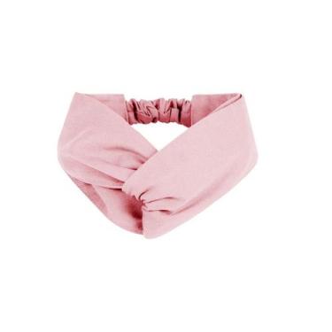 Imagem de Faixa de Cabelo Bandana Rosa Chef Cozinha Confeitaria Spa - CASACHA