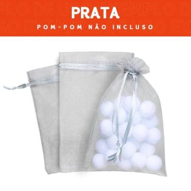 Imagem de Saco Organza - Saquinho Para Lembrancinha 10x15 Diversas Cores - 10/20