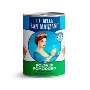 Imagem de Polpa de Tomate Pelado Picado La Bella San Marzano 400g