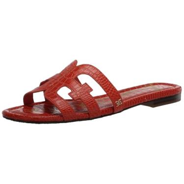 Imagem de Sam Edelman Sandália feminina Bay Slide, Laranja terra, 36