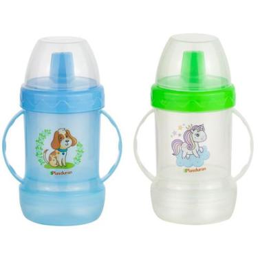 Imagem de Copo Baby Transição Com Alça, Tampa E Compartimento - 470410 - ds, Ros