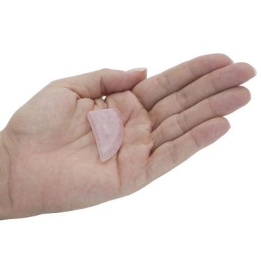 Imagem de DENTE DE PEDRA QUARTZO ROSA - (3 a 4,5)cm - GOMES CRYSTALS