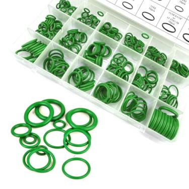 Imagem de JawGrew 270 anéis de borracha conectados com vedação, kit de almofada de vedação em forma de O, anel de vedação de compressão de ar condicionado para carro, universal para a maioria dos carros,