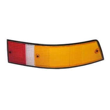 Imagem de URO Parts Lente de luz traseira 91163195000, RH âmbar/vermelho com acabamento preto, versão europeia