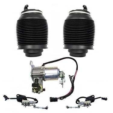 Imagem de TRQ Kit de sensor de compressor de saco de mola de suspensão a ar traseira, 5 peças, compatível com 4Runner GX470