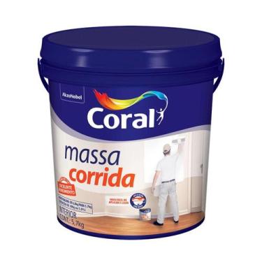 Imagem de Massa Corrida Coral 3,6 litros 5,7 kg - AKZO NOBEL