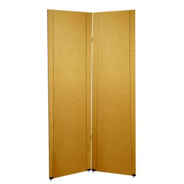 Imagem de Biombo Liso Reto 2 Folhas c/ 04 Pezinhos - ComercialMasul