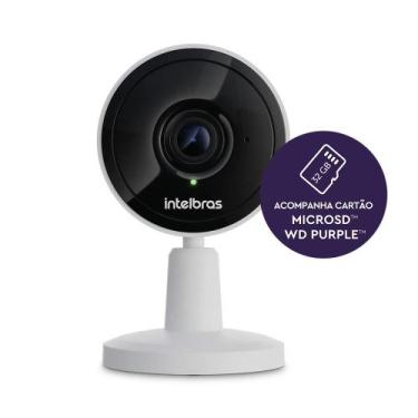 Imagem de Câmera De Segurança Wi-Fi Intelbras Sem Fio Com Cartão 32GB  iMX1