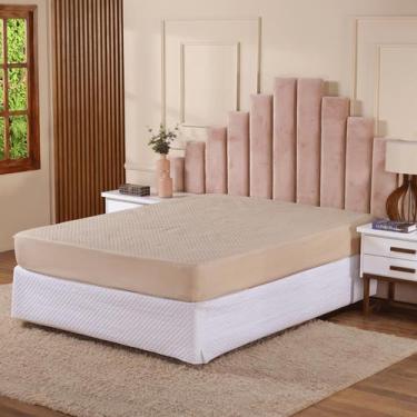 Imagem de Protetor de Colchão Casal Queen 100% Impermeavel C Elastico - Serena D