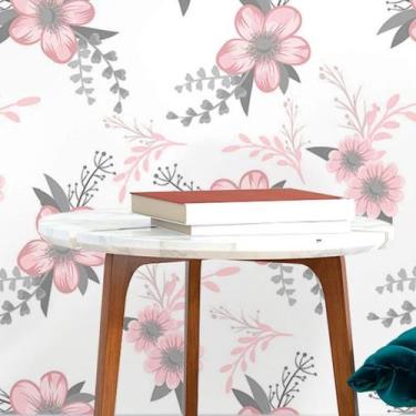 Imagem de Papel De Parede Adesivo Floral Sakuras N017063 0,58X3M - Adesivo BR