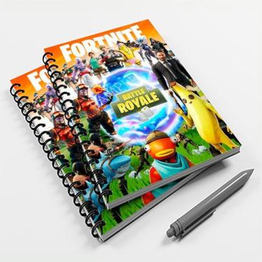 Imagem de Caderno Universitário 10 Mat Jogo Fortnite - Premium