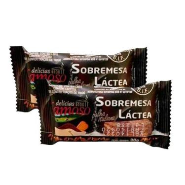 Imagem de Kit 2 Palha Italiana Tradicional Famoso 30g - Doce Famoso