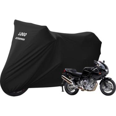 Imagem de Capa Para Cobrir Moto Yamaha TRX 850 Com Logo - Mz, Preta