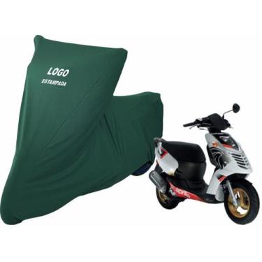 Imagem de Capa De Cobrir Moto Aprilia Sonic Proteção Extrema - Mz, Verde