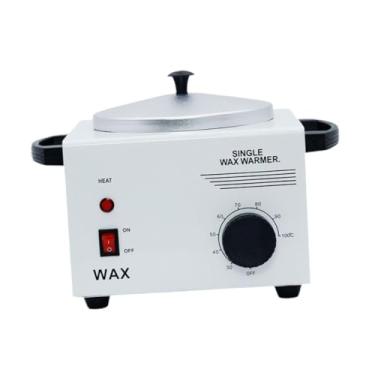 Imagem de Kokiya Único pote máquina derretedor cera pote de cera para depilação reutilizável cera elétrica derretendo pote aquecedor elétrico para tratamento de beleza