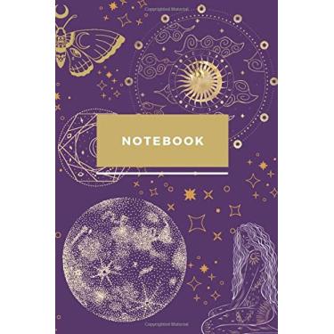 Imagem de Notebook: Fantasy, Magic, Mystic, Mystery themed Notebook / Journal / Diary / Daily Planner - 6 x 9 inches, 120 pages.