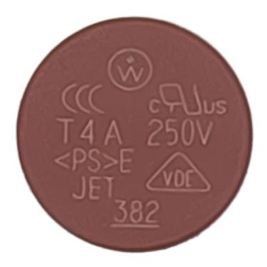 Imagem de KOLEOLL WD21X25696 Fusível de placa de controle de lava-louças 4,0 Amp compatível com peça de reposição GE para lava-louças