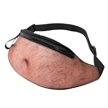 Imagem de Pochete de cintura bolsa de cintura ajustável para homens mulheres viajando caminhada ciclismo corrida, Dad Beer Belly, One Size