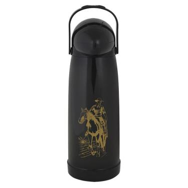 Imagem de Garrafa Térmica De Pressão 1.9 Litros Mor Farroupilha Preta