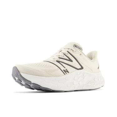 Imagem de New Balance Tênis de corrida masculino Fresh Foam X More V4, Timberwolf/preto metálico, 10.5