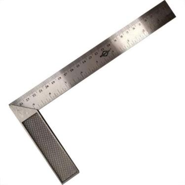 Imagem de Esquadro Brasfort Aluminio 10''- 25Cm - 8556 - BRASFORT / BRAFT
