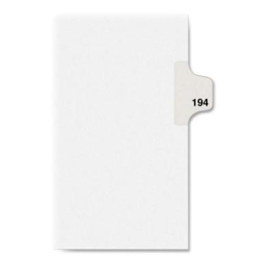Imagem de Divisórias de exibição legais individuais Avery, estilo, 194, aba lateral, 21,59 x 27,94 cm, conjunto com 25 (82410)
