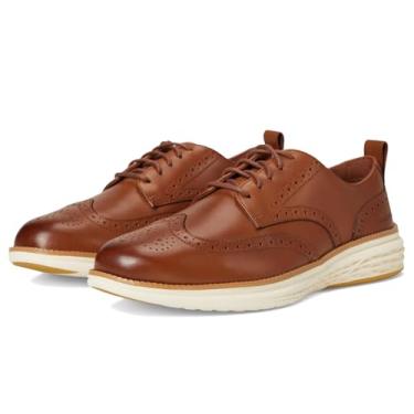 Imagem de Cole Haan Grand Hurrion Wingtip masculino, Bronze britânico/marfim, 41