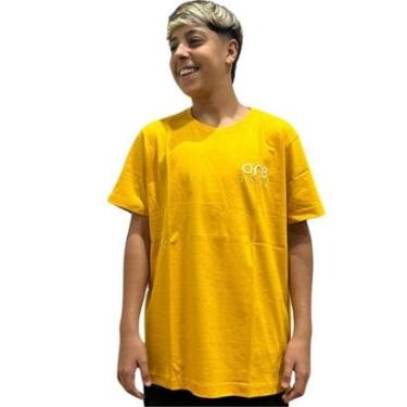Imagem de Camiseta Masculina Onbongo Especial Amarela ON229 Amarelo-Masculino