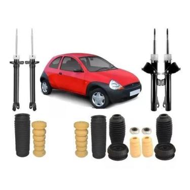 Imagem de 04 Amortecedores Ford Ka 1997 1998 1999 2000 2001 2002  Kit - milleniu