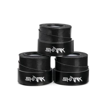 Imagem de Overgrip Shark Pro Preto - Pack com 03 Unidades