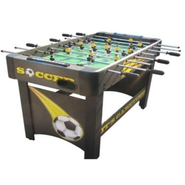 Imagem de Mesa de Pebolim Soccer Preta e Amarela Ahead Sports-Unissex