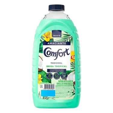 Imagem de Amaciante Comfort Diluído Tradicional Brisa Tropical 1,8L - Embalagem com 6 Unidades