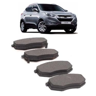 Imagem de Jogo Pastilha de Freio Dianteira Sonata Tucson IX35 5260 - METALSYSTEM