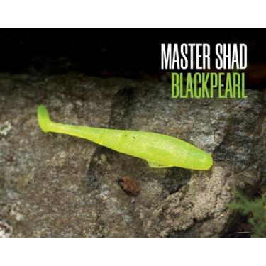 Imagem de Kit 3 Iscas artificiais MASTER SHAD BLACKPEARL, 11cm